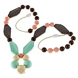 Chew-Choos - 'Secret Garden' Silicone Teething Necklace - Dahlia by Chew-Choos