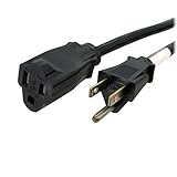 StarTech.com PAC10110 10-Feet Power Cord Extension - NEMA 5-15R to NEMA 5-15P [並行輸入品]