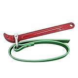 uxcell ストラップレンチ　調節可能なストラップ　オイルフィルターストラップスパナ　　車の修復ツール