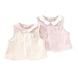 coeur a coeur (クーラクール ) ベスト (50～80cm) キムラタンの子供服 (44057-181a) ピンク 50～80