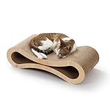 by Amazon 猫壱 爪とぎ バリバリベッド 8 ライトブラウン