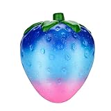 joykith 5.1 " Squishies Slow Rising Kawaii香りつきソフトジャンボGalaxy Strawberry Squishy Toy for Kidsまたは大人のストレ