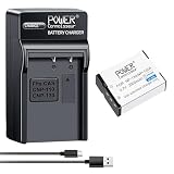 「Power-connoisseur」NP-130/NP-130A 3.7Vバッテリー Casioに対応EX-10、EX-10BE、EX-100、EX-100F、EX-100PRO、EX-H30、EX-H35、EX-SC100、EX-SC200など適用 2000mAh交換バッテリー+互換 NP-130 USB 充電器 セットEX-ZR1000カメラ 対応
