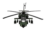Aivtalk Kid Pull Back Vehicle Construction Toy Gunship Diecast Play Set Army Green Camouflage [並行輸入品