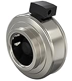 Fantech FG 5 Inline Centrifugal Duct Fan, Metal Housing, 5", 156 CFM, 120V [並行輸入品]