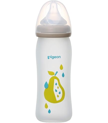 Amazon | 【耐熱ガラス製 160ml】 ピジョン 母乳実感 哺乳びん Coating 