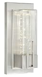 Vaxcel T0047 West Loop 6" LED Outdoor Wall Light, Stainless Steel by Vaxcel [並行輸入品]