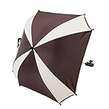 Altabebe AL7003-27 Universal Stroller Umbrella Anti-UV 50 Plus (Brown/Beige) by Altabebe