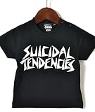 SUICIDAL TENDENCIES X FLAKE BABY TEE (70,80,90) スイサイダル テンデンシーズ ｘ　フレーク　Ｔシャツ　ブラック KIDS キッズ 子供服 LOGO ロゴ
