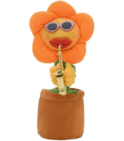 Amazon.co.jp: 踊るひまわり おもちゃ 音に反応するしゃべるサボテン