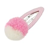 everbloom studio #35A Pompom clip pk/wt