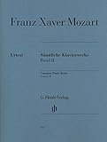 モーツァルト, Franz Xaver Wolfgang: ピアノ作品集 第2巻/原典版/Nottelmann編/Koenen運指/ヘンレ社/ピアノ・ソロ