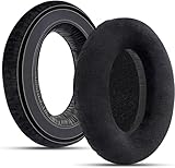 HD600 イヤーパッド ゼンハイザー HD650/HD600/HD660S/HD545/HD525/HD535ヘッドホン用 イヤークッション交換用 Massdrop X HD6XX/HD58X HD580/HD565 Jubileeヘッドフォンにも対応 (ベロア)