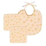 西川産業 babypuff ハッピーコーディネートシリーズ スタイ&ミニテリー2枚セット クリーム3 LQY1802257-C3 LC9510