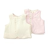 coeur a coeur (クーラクール ) リバーシブルベスト (50～80cm) キムラタンの子供服 (44376-173) ピンク 50～80