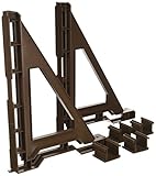 タカショー ウッディープラ フェンススタンド ダークブラウン