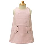 [ベビーディオール] Baby Dior コーデュロイ サロペット スカート CD-0252PK 36Mサイズ