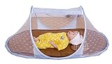 Doitsa 蚊帳 折りたたみ ベビー蚊帳 パオ型 ポータブル ムカデ 虫 蚊 対策 簡単 収納 携帯用 夏 安眠 快適 青