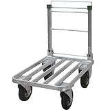 昭和ブリッジ オールアルミ製 ブレーキ付き台車 SD-250