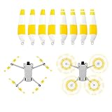DJI Mini3 Pro 用 プロペラ 4ペア 6030F 低ノイズ 【YAJOJO】 Mini 3 Pro ドローン専用 軽量 高強度 耐食性 色付け （ホワイト/イエロー）