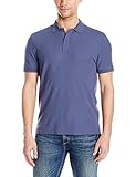 ATM Anthony Thomas Melillo Men's Pique Classic Polo Shirt Cadet Medium [並行輸入品]