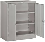 Salsbury Industriesカウンタ高さストレージキャビネット、42-inch by 18インチ、グレー、Unassembled