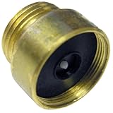 逆流Lasco 05 – 1769 Preventer、1 – 1 / 8インチメスFine Thread x ¾ -inchオスホーススレッド、真鍮