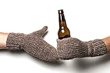 Camp Kitschy Knitsウールビールミトンセットグレードリンクホルダーグローブ&ミトン。。。