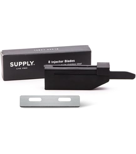 Amazon.co.jp: SUPPLY シングルエッジSEインジェクター安全カミソリ