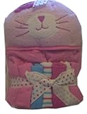 Cutie Pie Terry Hooded Towel and Washcloth Set Girls by Cutie Pie Baby