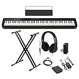 CASIO PX-S5000 BK ブラック 電子ピアノ 88鍵盤 ヘッドホン・Xスタンドセット カシオ