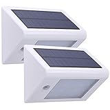 T-SUN 20 LED Super Bright IP65 Weatherproof Solar Powered Wireless Security Motion Sensor Wall Light