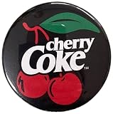 チェリーコーク cherry coke コカ・コーラ 缶バッチ バッチ 缶バッジ バッジ 57ｍｍ Lサイズ アクセサリー 小物 コレクション 全6種 (さくらんぼ)