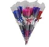 ミックス カラー ソープ フラワー ローズ 花束 バラ ギフト ブーケ 花 一輪 ラッピング 石鹸 (ミックス 10本)