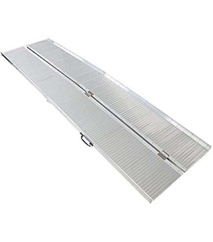 Amazon | ポータブルスロープアルミ4折式 3M | イーストアイ | スロープ