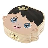 Lovoski 保存ボックス　収納　記念品　カール歯の箱　木製　ミルクの歯　毛　赤ちゃん　子供　全２種 - 女の子