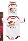 サンタベビー赤ちゃんおむつシャツ(サイズ3 – 6ヶ月)