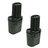 【JC】2個セット DEWALT DE9054 対応 3.6V ニカド 互換バッテリー 1.3Ah DC600対応
