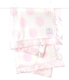Little Giraffe Luxe Spot Baby Blanket - Pink [並行輸入品]
