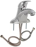 American Standard 7385.050.002 Reliant 3 Single Indexed Lever Handle Centerset Lavatory Faucet .5 GP
