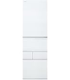 Amazon | 東芝 冷蔵庫 幅65.0㎝ 462L GR-U460FK(EW) 6ドア 両開き