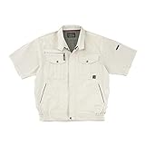 (トウヨウボウ) 東洋紡 エコールクラブシリーズ 半袖ブルゾン 春夏素材 cs-7406 シルバー 3L