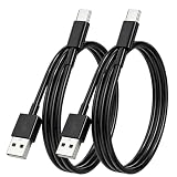 USB Type C ケーブル 1m 2本セット YUGUOCHENG【3A急速充電/480Mbpsデータ転送 / 高耐久TPE素材】 USB A to C ケーブル 断線防止 スマートフォン/タブレット/ゲーム機 等 USB-C機器対応 【映像出力不可】 (ブラック)