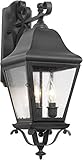 Elk 5312-C 8 by 20-Inch Belmont 3-Light Outdoor Wall Lantern, Charcoal Finish [並行輸入品]