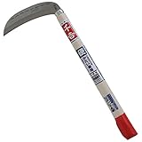 千吉 鋼付ステン 両刃中厚鎌 165MM