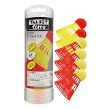 Talbot Torro Speed-BadmintonシャトルAerospeed、6個（4つの速いレーサーと2つの遅いスターターシャトル）、490180