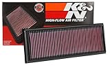 K&N 純正交換 エアフィルター CITROEN DS3 1.2TURBO / PEUGEOT 208, 308, 2008 1.2TURBO 用 33-3039 [並行輸入品]