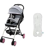 【セット買い】コンビ ベビーカー F2plus AJ パッションピンク +1秒タオル マルチフィットシート QJ グレー
