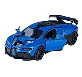 [ マジョレット ] 1/64 ブガッティ シロン ピュアスポーツ ミニカー ボックス付き/ブルー