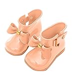 Plus Nao(プラスナオ) 長靴 レインブーツ レインシューズ 雨靴 雨具 靴 くつ 赤ちゃん ベビーシューズ BABY 女の子 女児 リボン ガーリー アプリコット 16